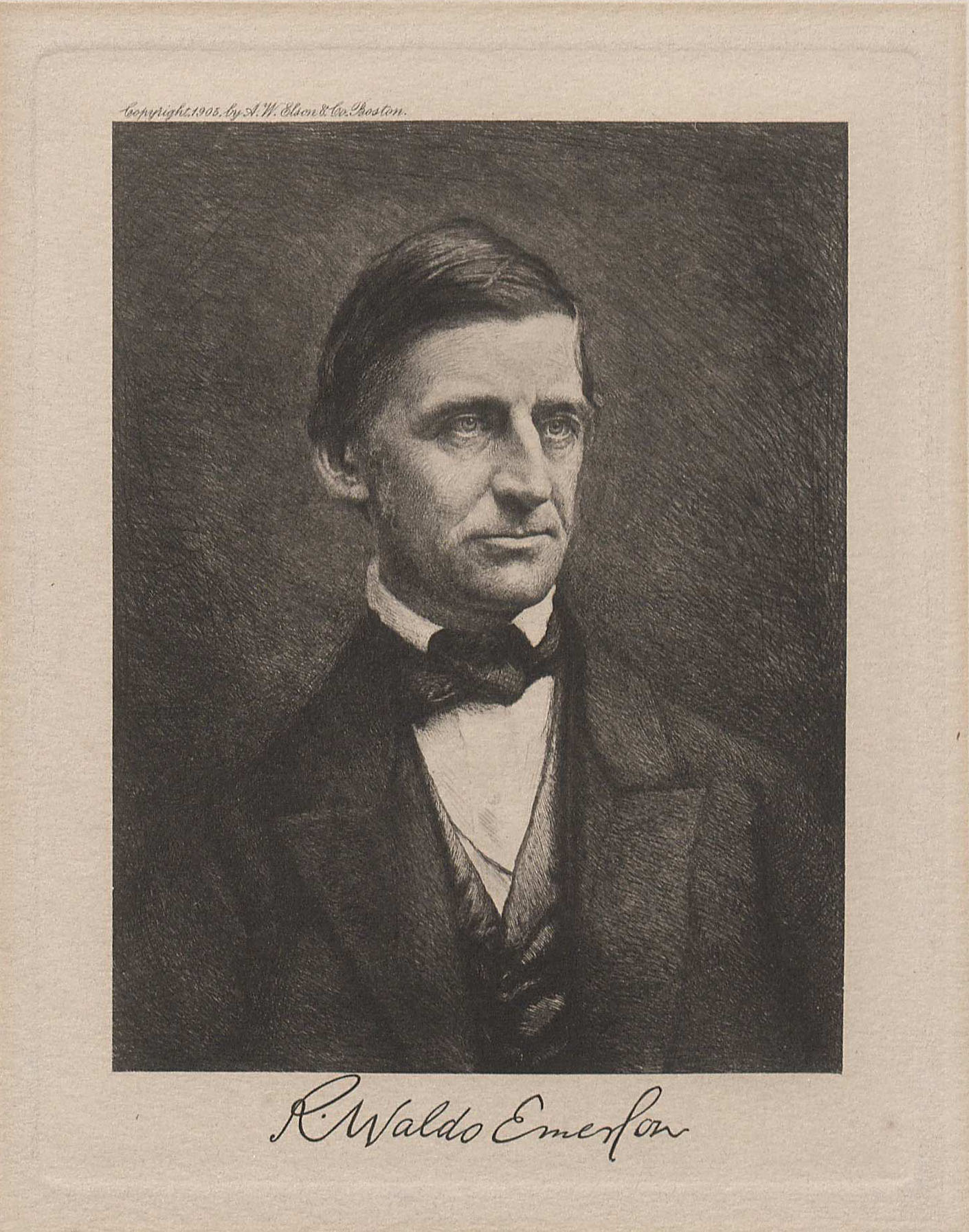 what is ralph waldo emerson's most famous essay