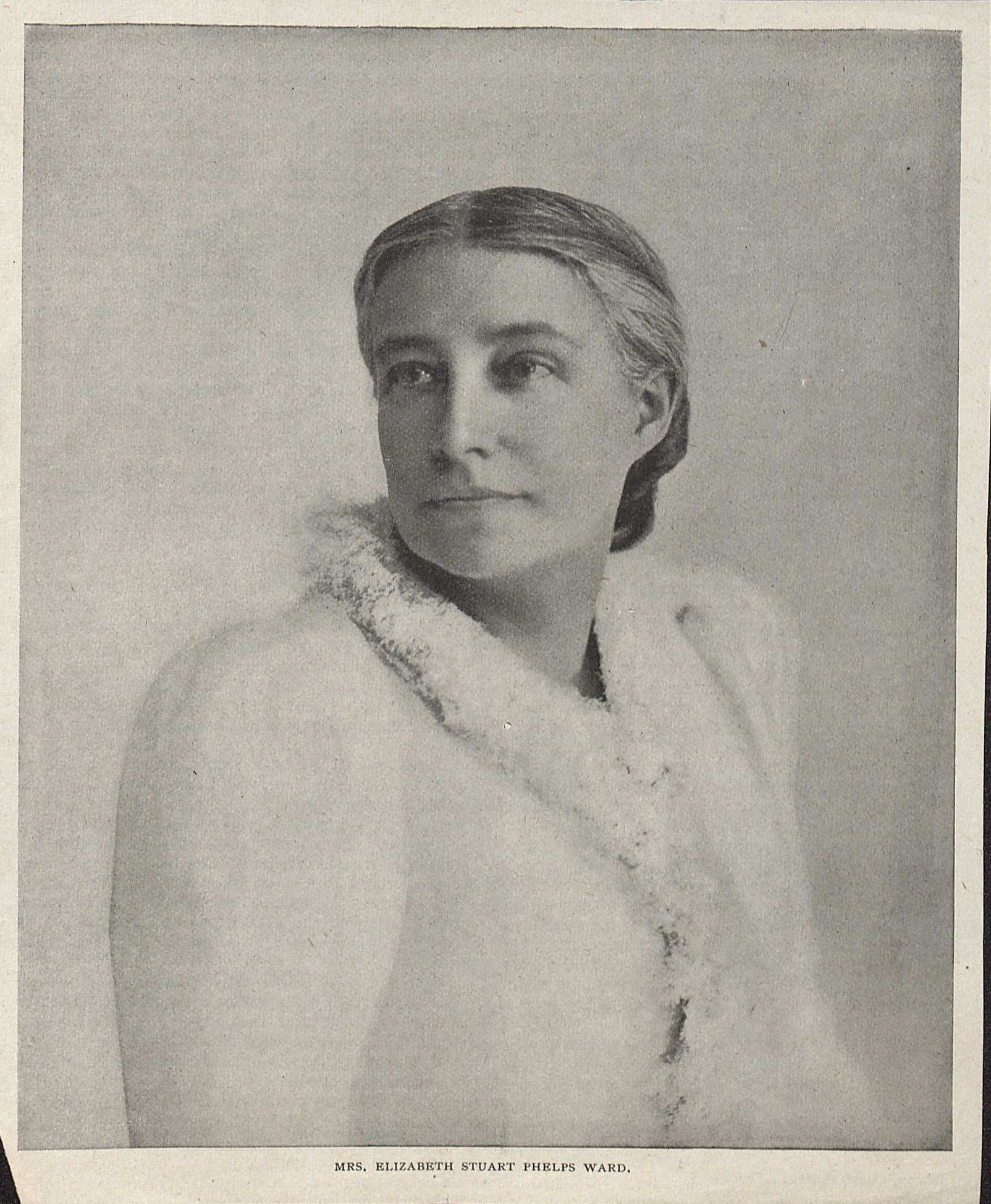 Elizabeth Stuart Phelps Ward. (MSS 6997-e. Clifton Waller Barrett Library of American Literature. Image by Petrina Jackson)
