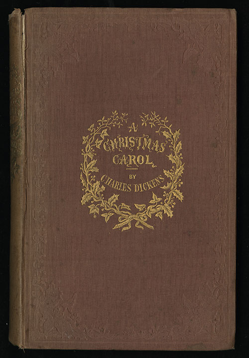 1:24 Scale Book A CHRISTMAS CAROL Charles Dickens Miniature Dollhouse Book 