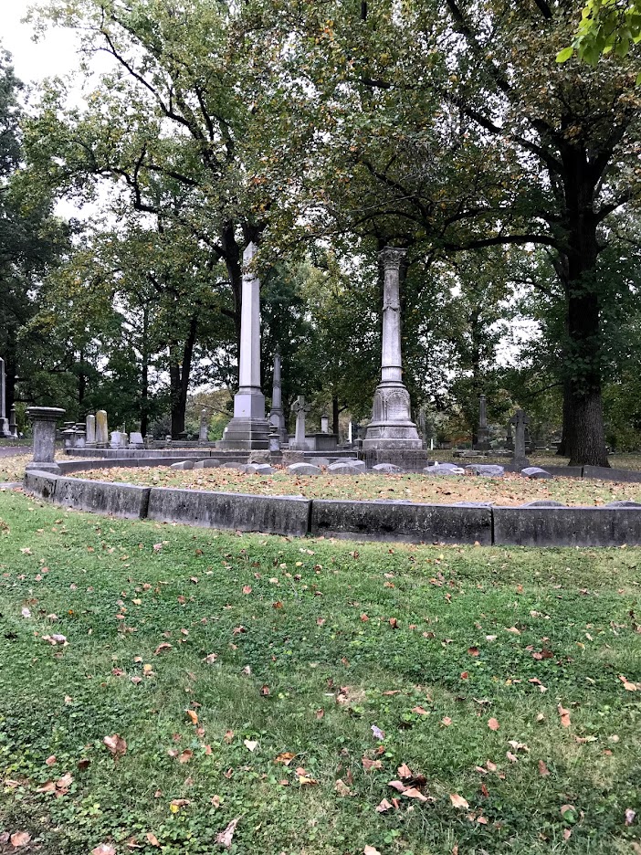 Photograph of cemetery 